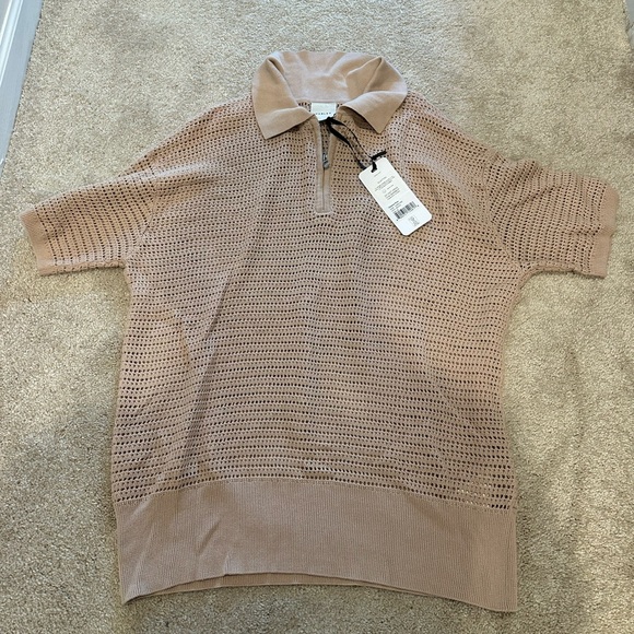 Varley Clayton Polo Moon top size Medium NWT - Picture 4 of 5